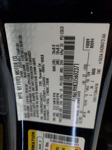 2018 LINCOLN CONTINENTA 1LN6L9HK3J5602371