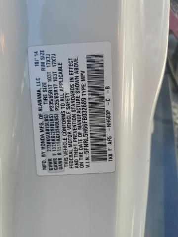 2015 HONDA ODYSSEY EX 5FNRL5H66FB032689