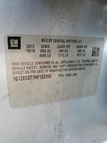 2017 CHEVROLET MALIBU LT 1G1ZE5ST7HF132090