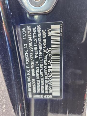 2017 PORSCHE CAYENNE S WP1AB2A25HLA51626