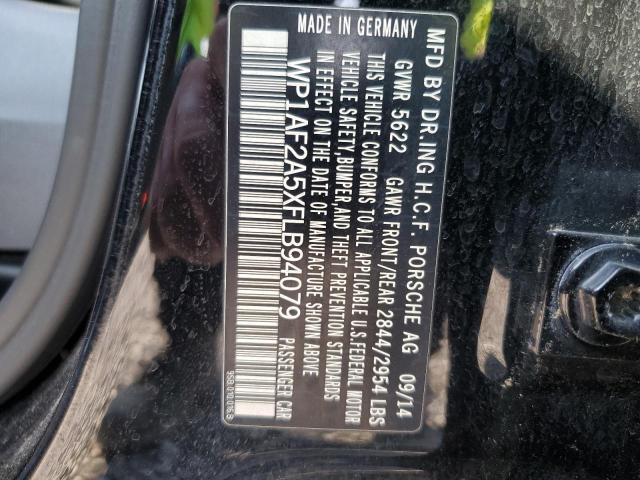2015 PORSCHE MACAN TURB WP1AF2A5XFLB94079