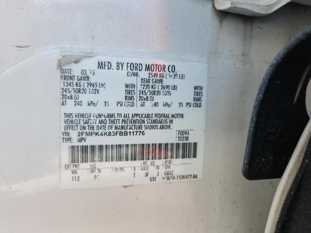 2015 FORD EDGE TITAN 2FMPK4K83FBB11776
