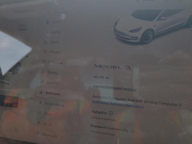 2023 TESLA MODEL 3 5YJ3E1EA6PF459342