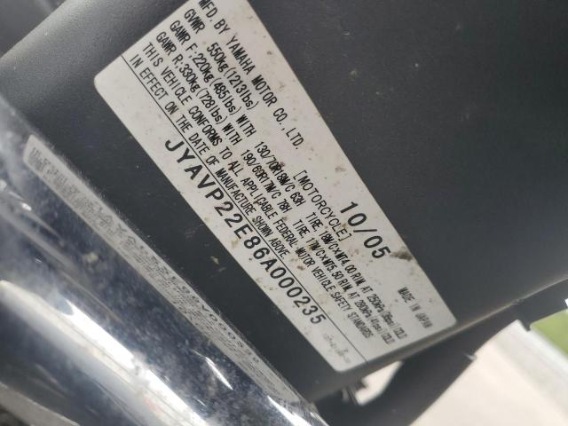 2006 YAMAHA XV1900 CT JYAVP22E86A000235