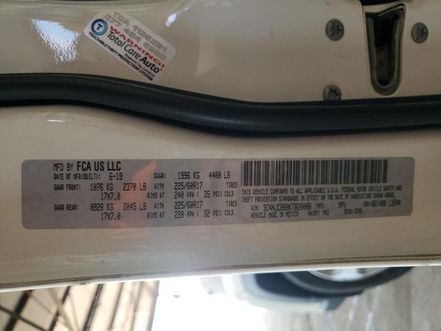 2019 JEEP COMPASS LATITUDE 3C4NJCBB0KT820006