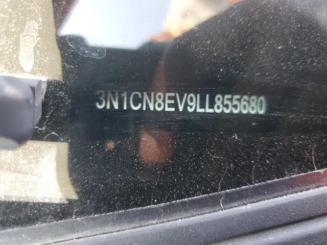 2020 NISSAN VERSA SV 3N1CN8EV9LL855680