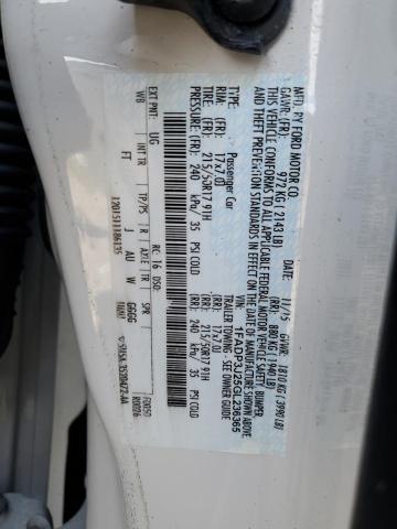 2016 FORD FOCUS TITA 1FADP3J25GL236365