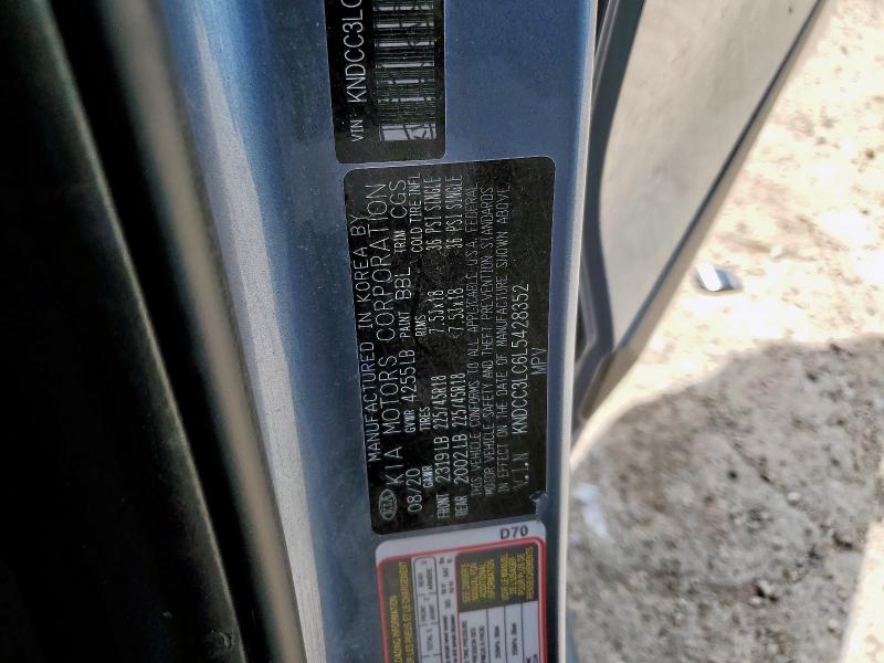 2020 KIA NIRO TOURI KNDCC3LC6L5428352