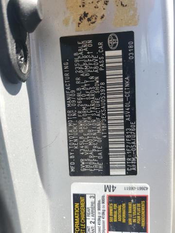 2010 TOYOTA CAMRY BASE - 4T1BF3EK5AU053978