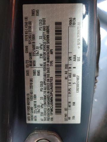2023 FORD ESCAPE ST LINE 1FMCU0MN3PUA09703