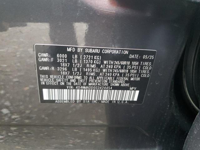 2025 SUBARU ASCENT PRE 4S4WMADD0S3424454