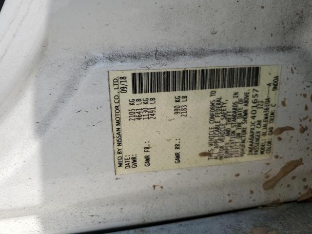 2018 NISSAN MAXIMA 3.5S 1N4AA6APXJC401657