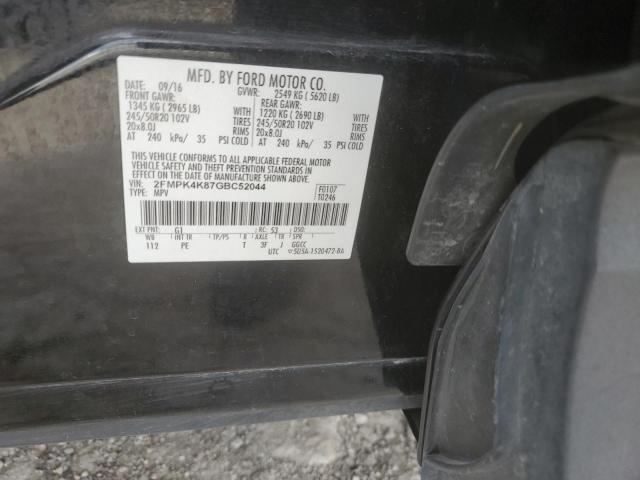 2016 FORD EDGE TITAN 2FMPK4K87GBC52044