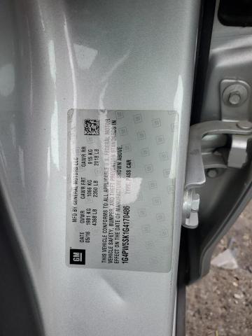 2016 BUICK VERANO SPO 1G4PW5SK1G4170486
