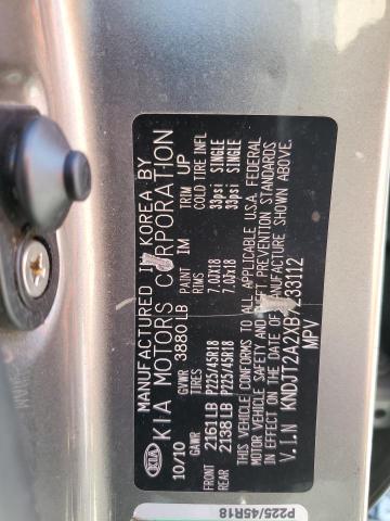 2011 KIA SOUL KNDJT2A2XB7233112