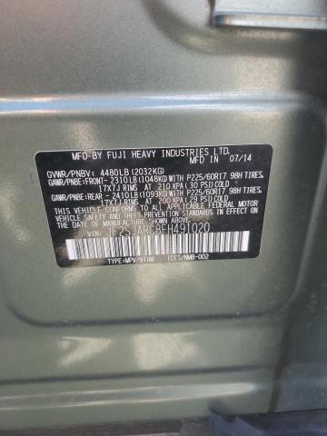 2015 SUBARU FORESTER 2 - JF2SJARC8FH491020