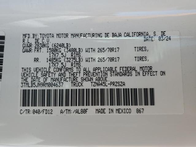 2024 TOYOTA TACOMA DOU 3TMLB5JN9RM004637