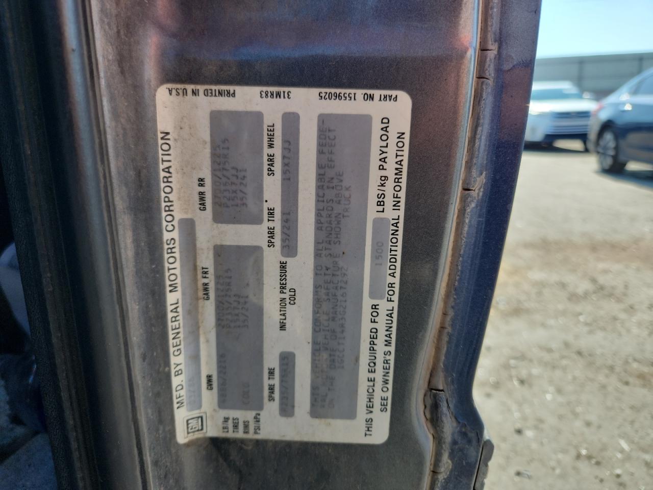 Lot #3248043451 1996 CHEVROLET S10