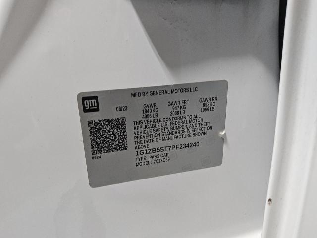 2023 CHEVROLET MALIBU LS 1G1ZB5ST7PF234240