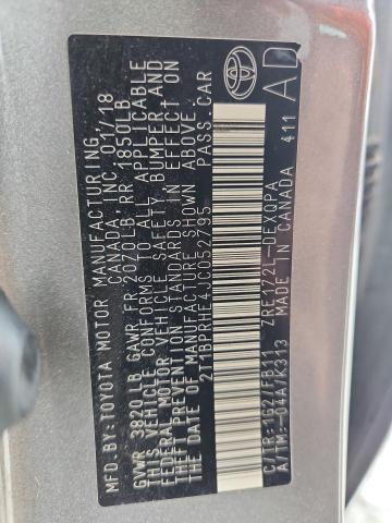 2018 TOYOTA COROLLA LE - 2T1BPRHE4JC052795