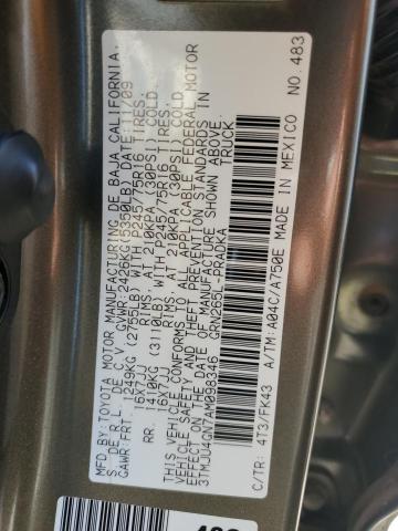 2010 TOYOTA TACOMA DOU - 3TMJU4GN7AM098346