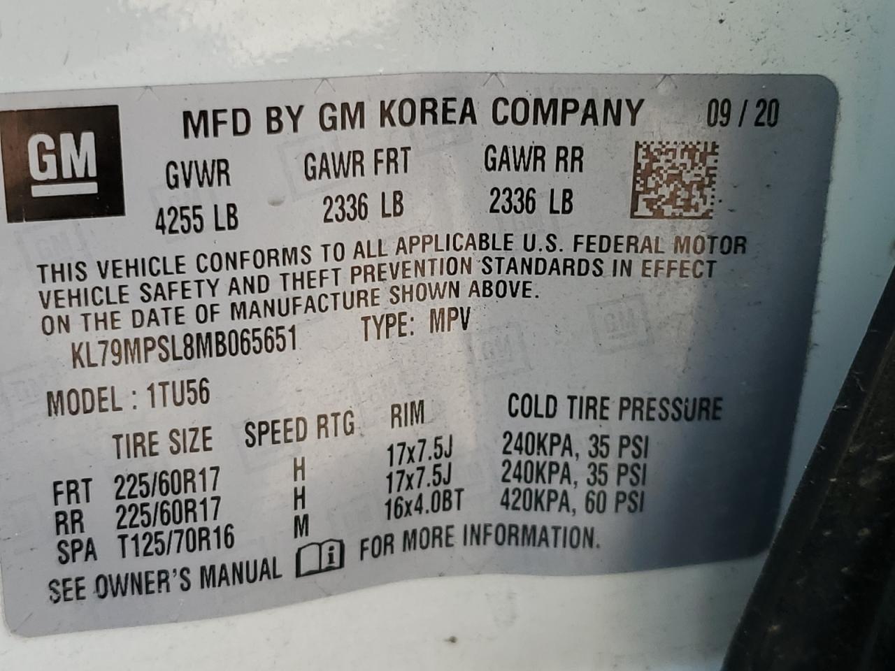 CHEVROLET TRAILBLAZER LT