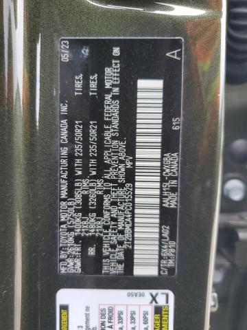2023 LEXUS RX 350H BA 2T2BBMCA4PC015529