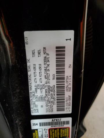 2019 TOYOTA TUNDRA DOU 5TFUW5F14KX849944