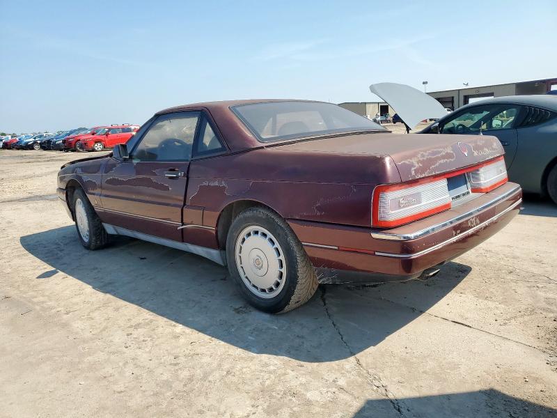 CADILLAC ALLANTE CV 1990 red converti gas 1G6VR3385LU100142 photo #3