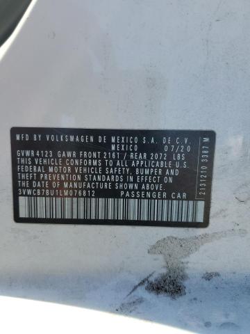 2020 VOLKSWAGEN JETTA S 3VWCB7BU1LM076812