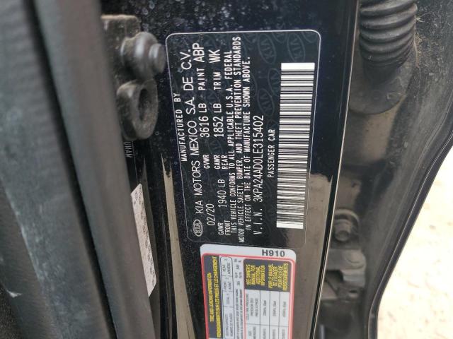 2020 KIA RIO LX 3KPA24AD0LE315402