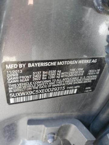 2014 BMW X3 XDRIVE2 - 5UXWX9C5XE0D29315