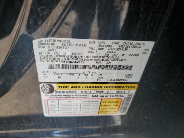 2024 FORD EXPEDITION 1FMJK2A81REA52117