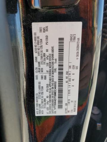 2021 FORD F450 SUPER 1FT8W4DT8MEC46932