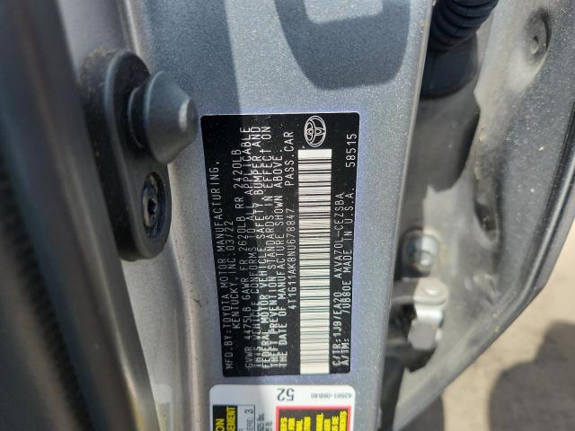 2022 TOYOTA CAMRY SE - 4T1G11AK8NU678847