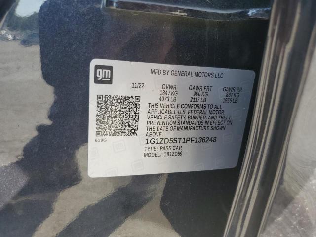 2023 CHEVROLET MALIBU LT 1G1ZD5ST1PF136248