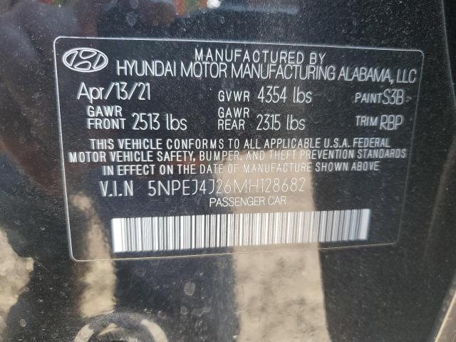 2021 HYUNDAI SONATA SEL PLUS 5NPEJ4J26MH128682