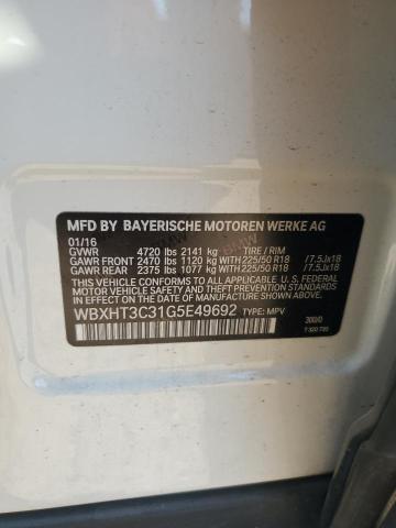 2016 BMW X1 XDRIVE2 - WBXHT3C31G5E49692