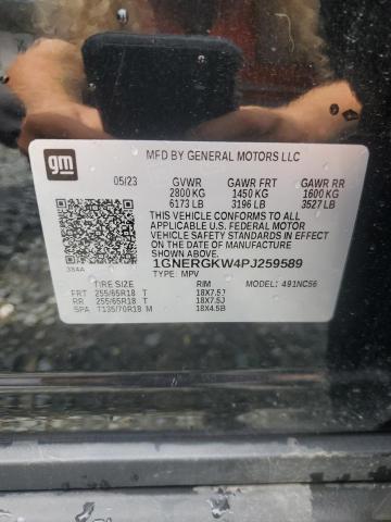 2023 CHEVROLET TRAVERSE LT 1GNERGKW4PJ259589
