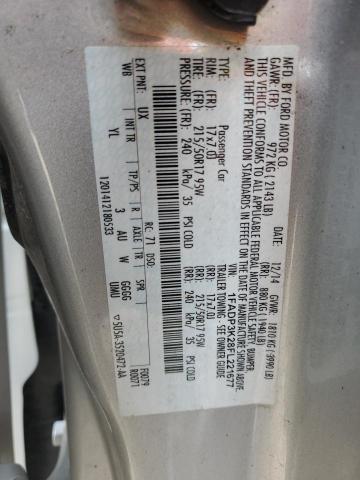 2015 FORD FOCUS SE 1FADP3K28FL221677