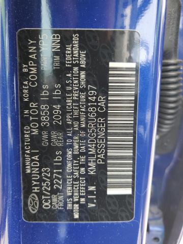 2024 HYUNDAI ELANTRA SE - KMHLM4DG5RU681497