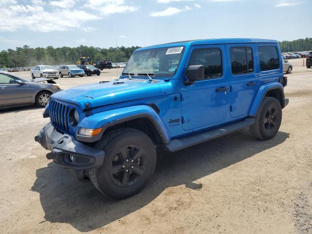 2022 JEEP WRANGLER UNLIMITED SAHARA 1C4HJXEN3NW185436