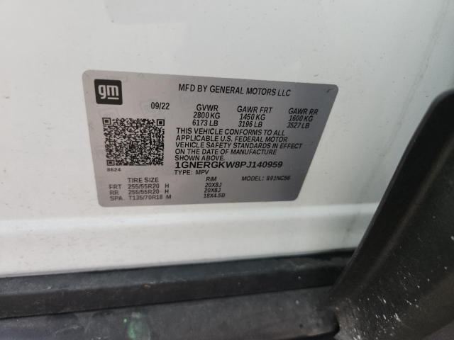 2023 CHEVROLET TRAVERSE L 1GNERGKW8PJ140959