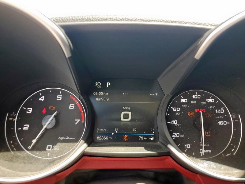 2019 ALFA ROMEO GIULIA TI ZARFAMBN4K7608921