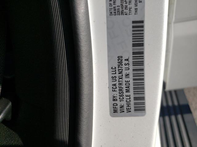 2020 RAM 1500 LARAMIE 1C6SRFRTXLN375620