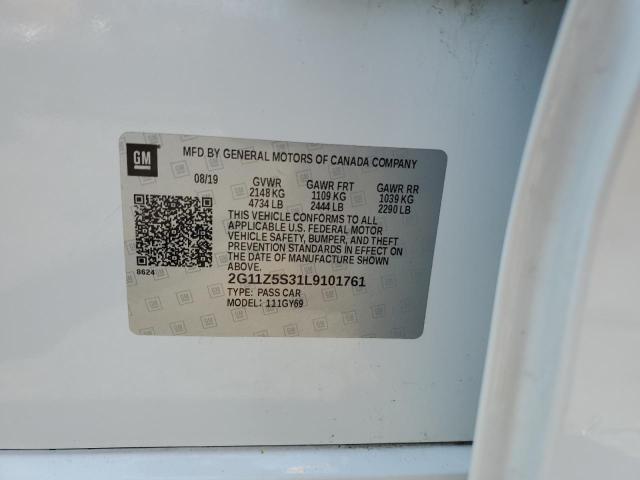2020 CHEVROLET IMPALA LT 2G11Z5S31L9101761