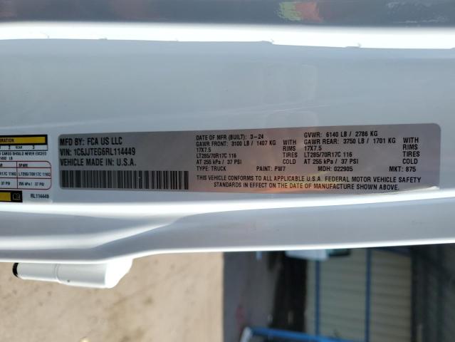 2024 JEEP GLADIATOR 1C6JJTEG6RL114449