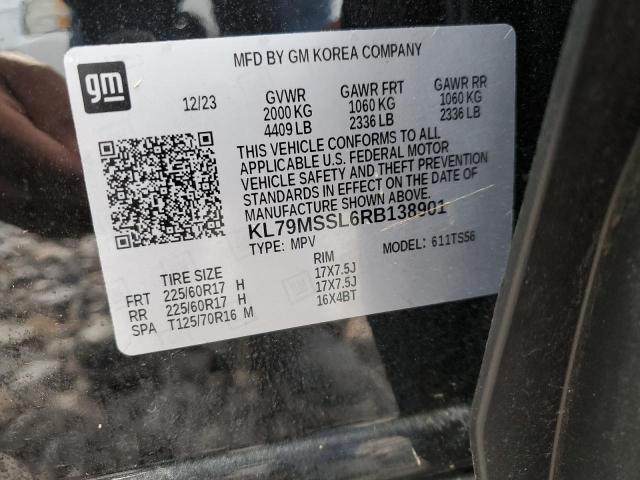 2024 CHEVROLET TRAILBLAZE KL79MSSL6RB138901