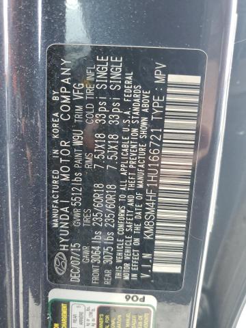 2017 HYUNDAI SANTA FE S #3304628949