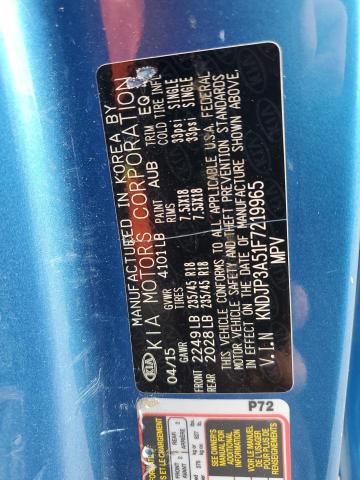 2015 KIA SOUL + - KNDJP3A51F7219965